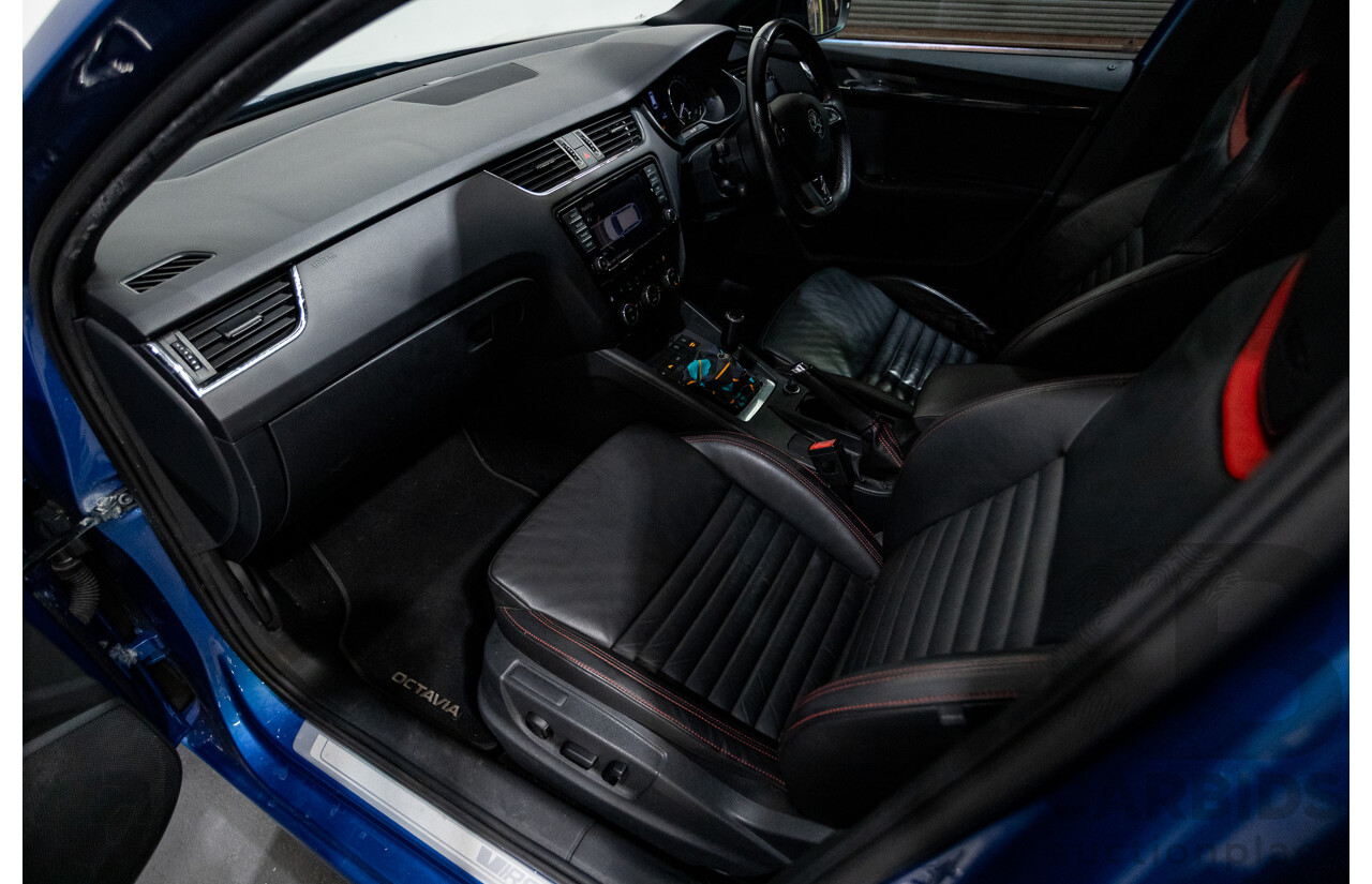 1/2017 Skoda Octavia RS 162 TSI NE MY17 4d Wagon Race Blue Metallic Turbo 2.0L