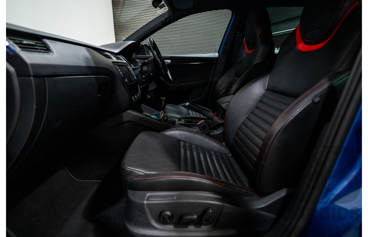 1/2017 Skoda Octavia RS 162 TSI NE MY17 4d Wagon Race Blue Metallic Turbo 2.0L