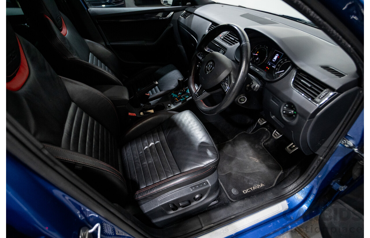 1/2017 Skoda Octavia RS 162 TSI NE MY17 4d Wagon Race Blue Metallic Turbo 2.0L