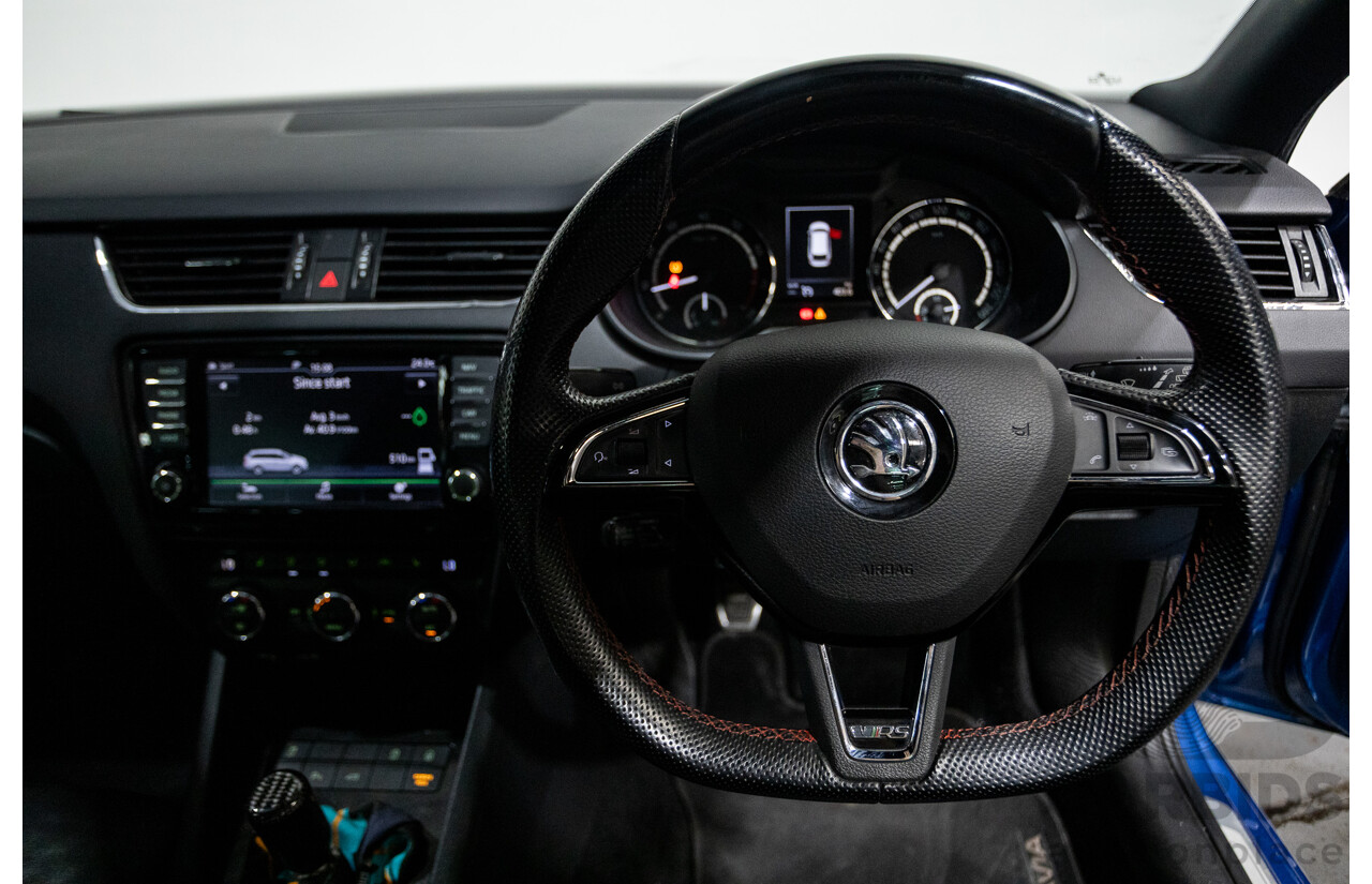 1/2017 Skoda Octavia RS 162 TSI NE MY17 4d Wagon Race Blue Metallic Turbo 2.0L