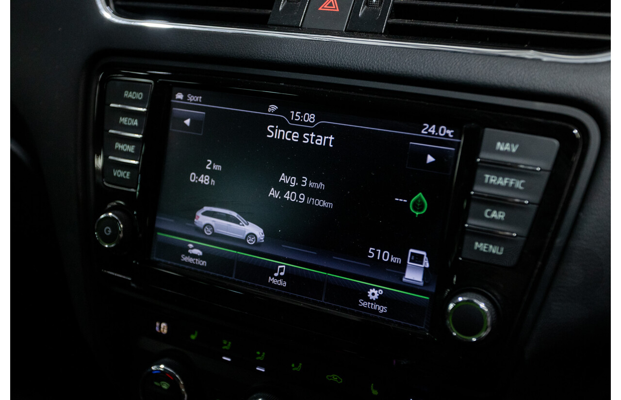 1/2017 Skoda Octavia RS 162 TSI NE MY17 4d Wagon Race Blue Metallic Turbo 2.0L