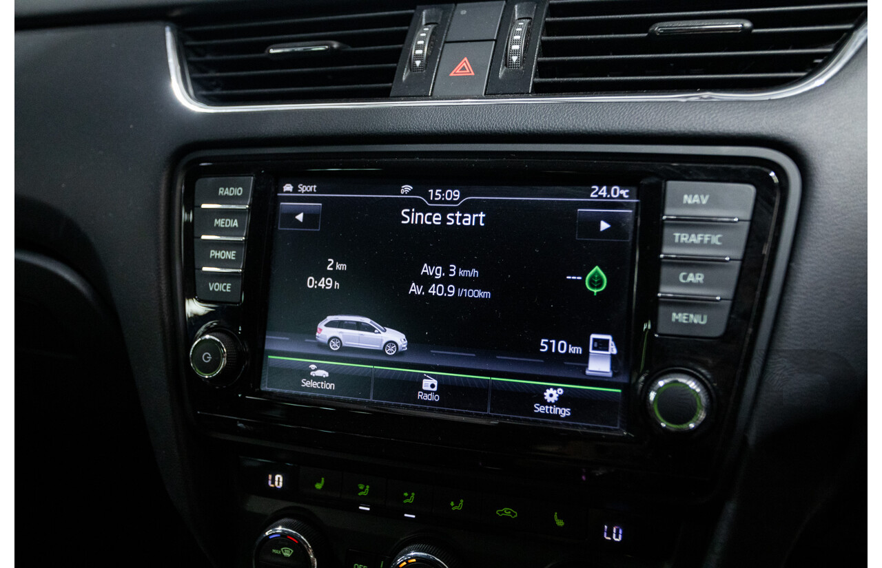 1/2017 Skoda Octavia RS 162 TSI NE MY17 4d Wagon Race Blue Metallic Turbo 2.0L