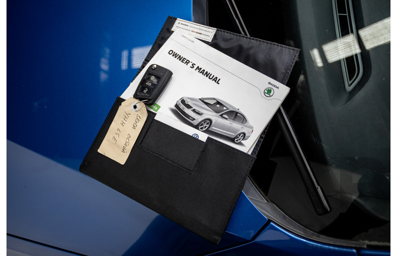 1/2017 Skoda Octavia RS 162 TSI NE MY17 4d Wagon Race Blue Metallic Turbo 2.0L