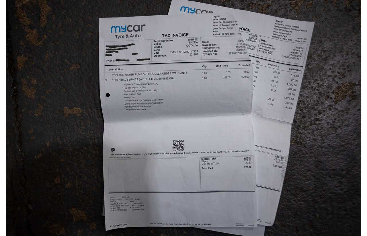 1/2017 Skoda Octavia RS 162 TSI NE MY17 4d Wagon Race Blue Metallic Turbo 2.0L