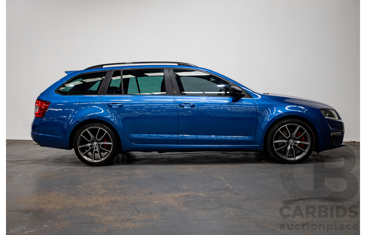 1/2017 Skoda Octavia RS 162 TSI NE MY17 4d Wagon Race Blue Metallic Turbo 2.0L