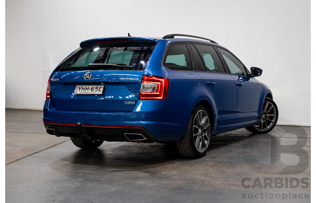 1/2017 Skoda Octavia RS 162 TSI NE MY17 4d Wagon Race Blue Metallic Turbo 2.0L