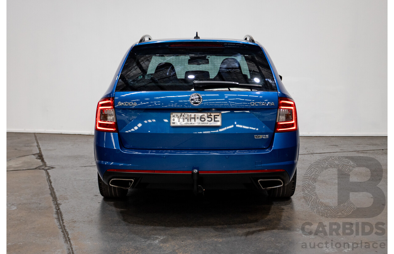 1/2017 Skoda Octavia RS 162 TSI NE MY17 4d Wagon Race Blue Metallic Turbo 2.0L