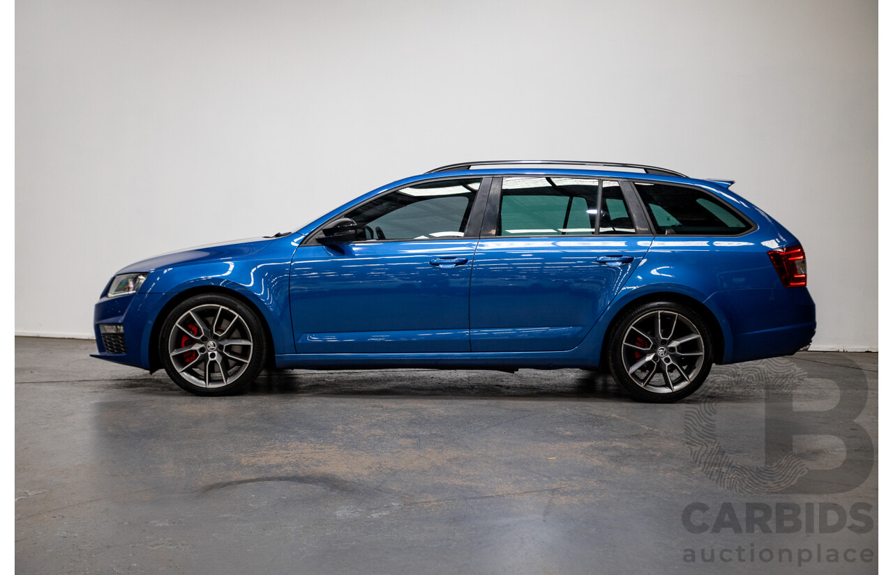 1/2017 Skoda Octavia RS 162 TSI NE MY17 4d Wagon Race Blue Metallic Turbo 2.0L
