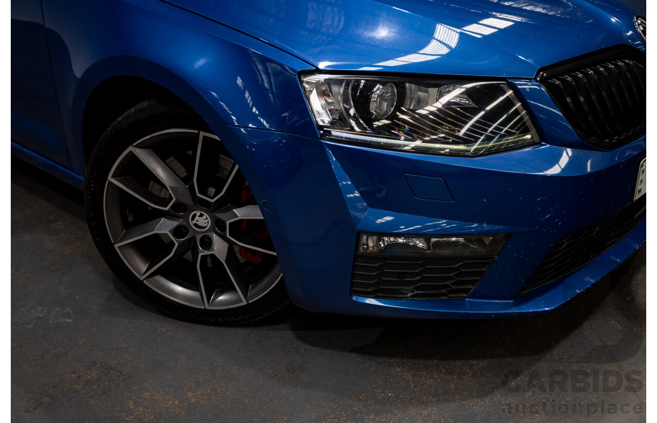1/2017 Skoda Octavia RS 162 TSI NE MY17 4d Wagon Race Blue Metallic Turbo 2.0L