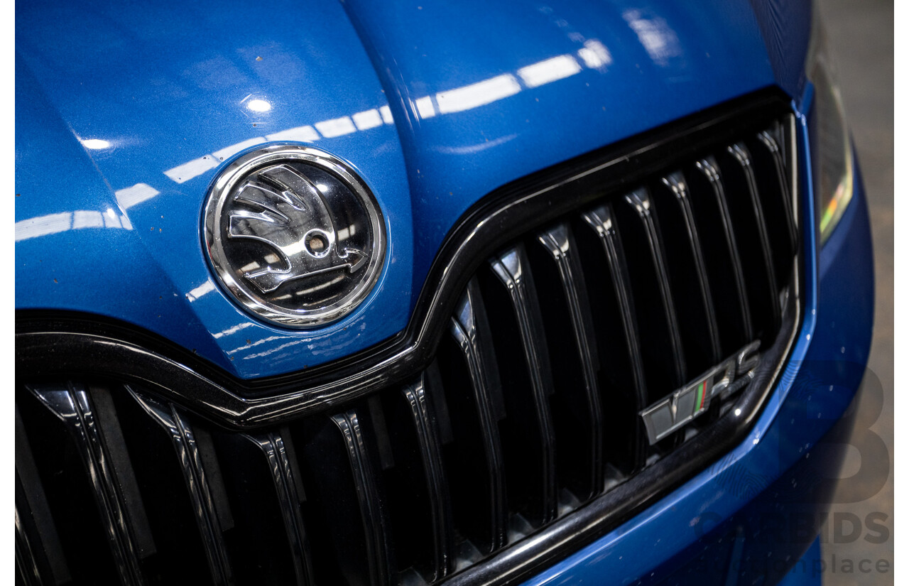 1/2017 Skoda Octavia RS 162 TSI NE MY17 4d Wagon Race Blue Metallic Turbo 2.0L