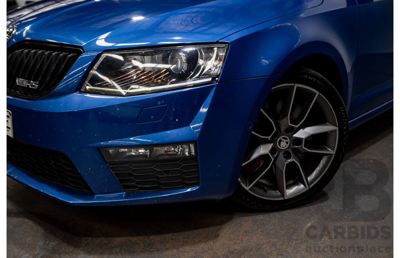 1/2017 Skoda Octavia RS 162 TSI NE MY17 4d Wagon Race Blue Metallic Turbo 2.0L