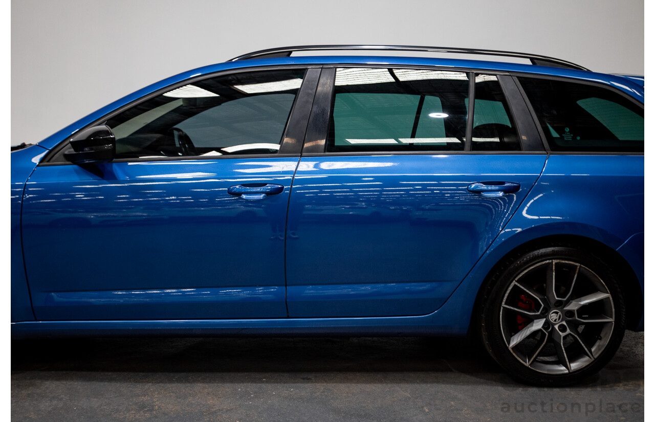 1/2017 Skoda Octavia RS 162 TSI NE MY17 4d Wagon Race Blue Metallic Turbo 2.0L