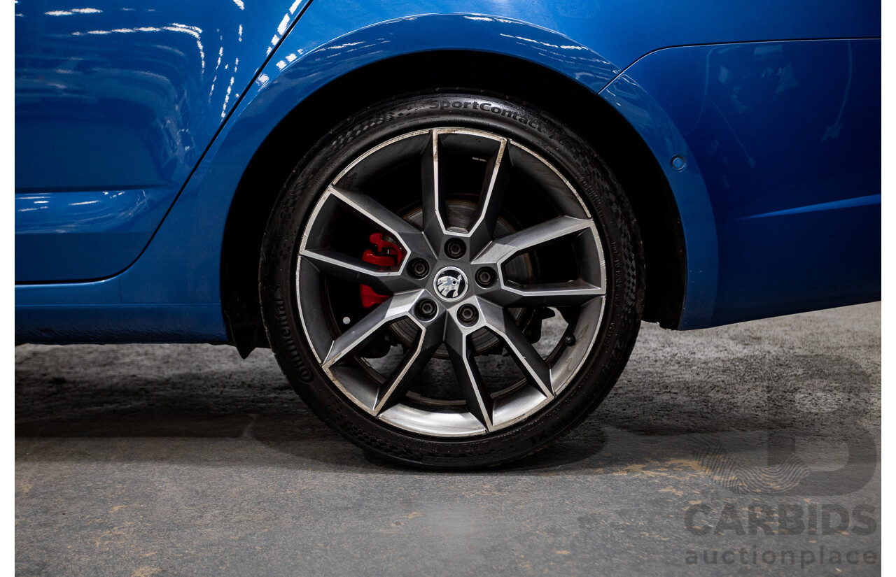 1/2017 Skoda Octavia RS 162 TSI NE MY17 4d Wagon Race Blue Metallic Turbo 2.0L