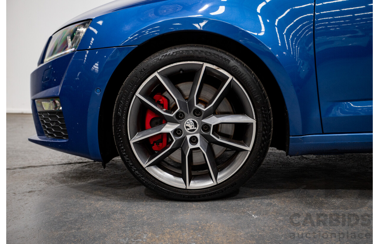 1/2017 Skoda Octavia RS 162 TSI NE MY17 4d Wagon Race Blue Metallic Turbo 2.0L