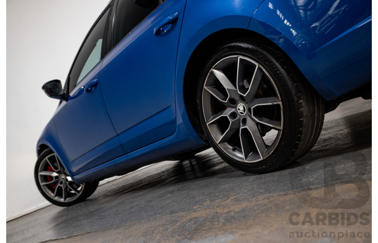 1/2017 Skoda Octavia RS 162 TSI NE MY17 4d Wagon Race Blue Metallic Turbo 2.0L