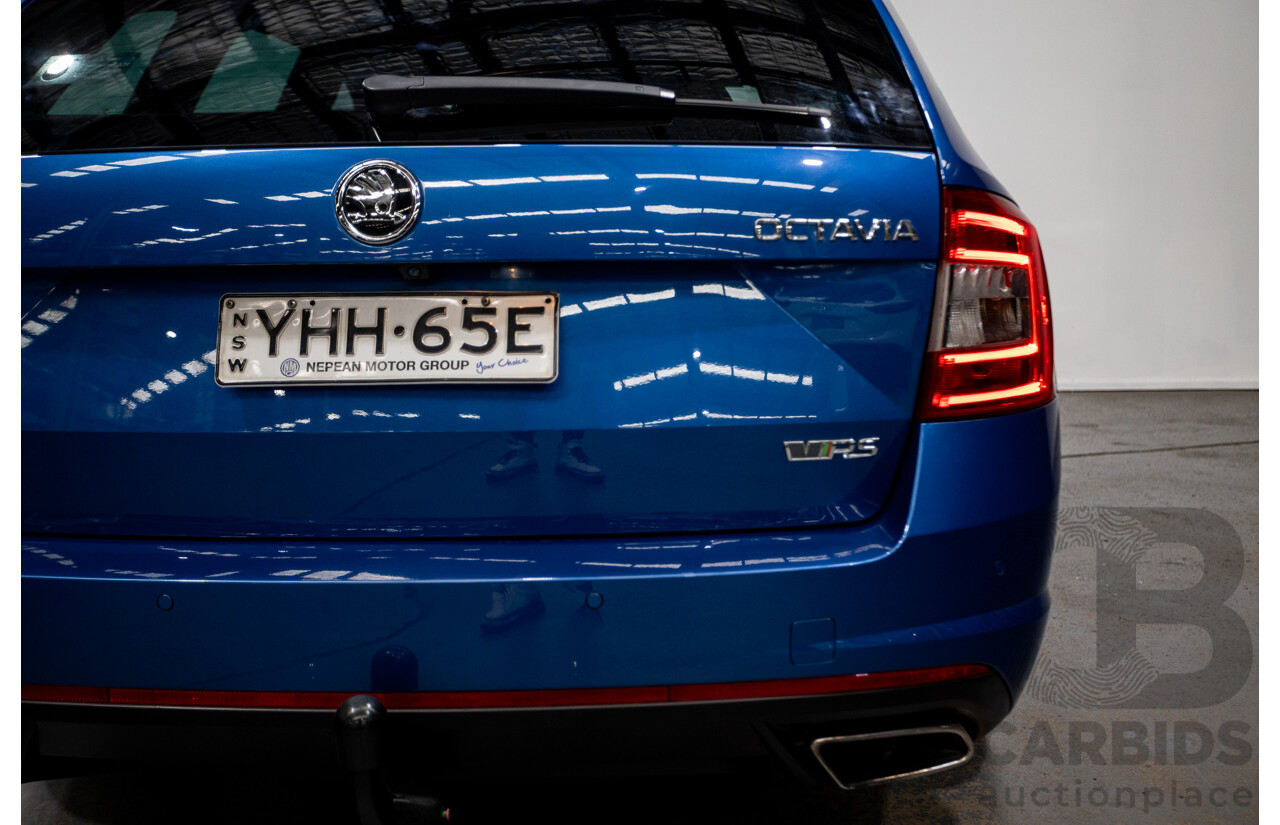 1/2017 Skoda Octavia RS 162 TSI NE MY17 4d Wagon Race Blue Metallic Turbo 2.0L
