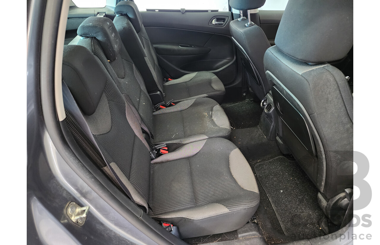 2/2012 Peugeot 308 Active Touring HDi  4d Wagon Grey 2.0L