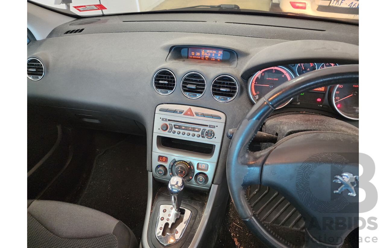 2/2012 Peugeot 308 Active Touring HDi  4d Wagon Grey 2.0L