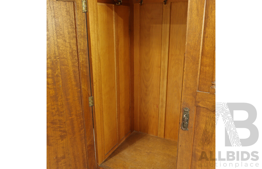 Art Deco Oak Low Boy