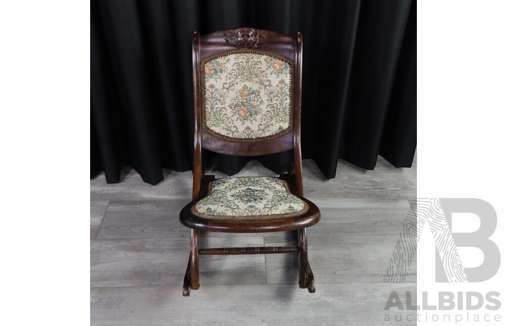 Pair of Vintage Rocking Chairs