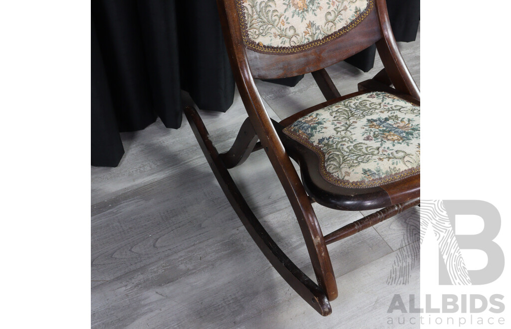 Pair of Vintage Rocking Chairs