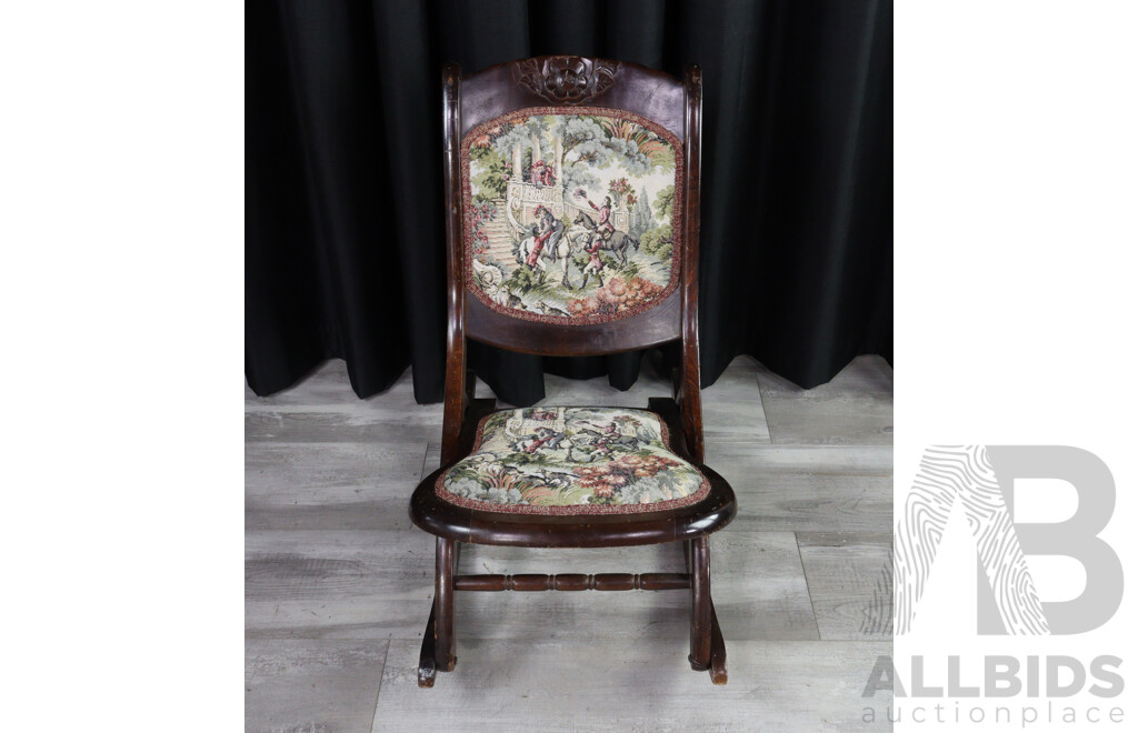 Pair of Vintage Rocking Chairs