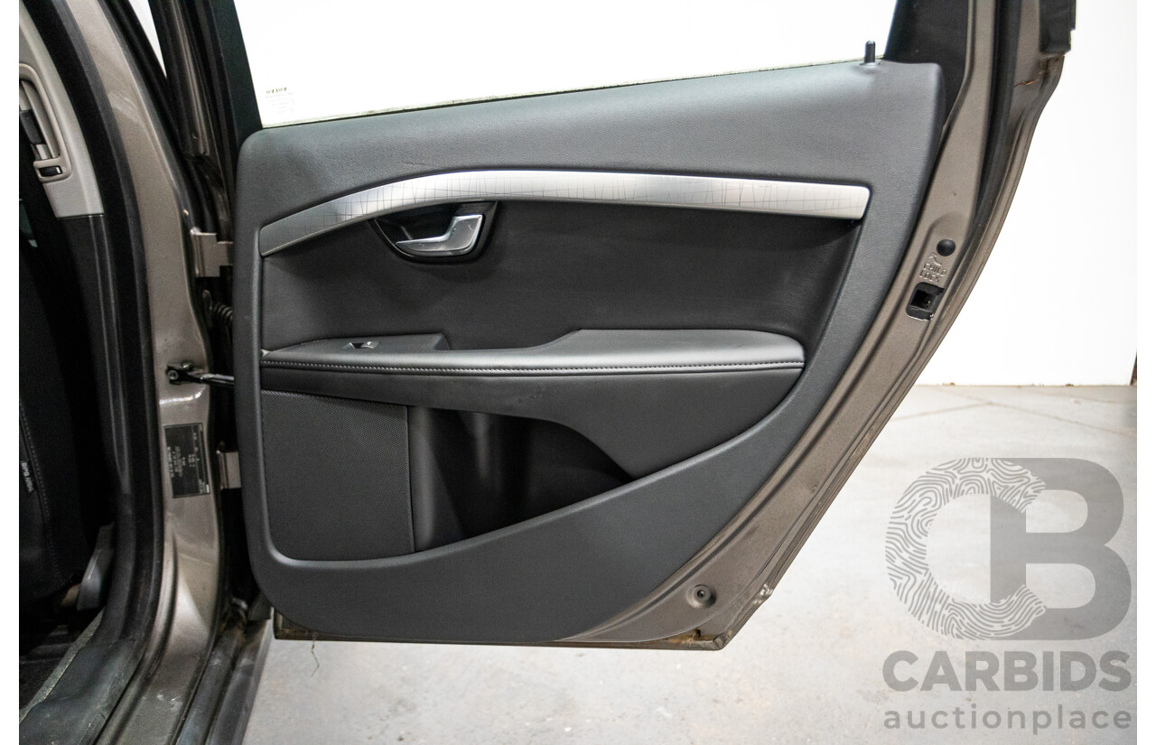 12/2011 Volvo XC70 D5 (AWD) BZ MY11 4d Wagon Oyster Grey Turbo Diesel 2.4L