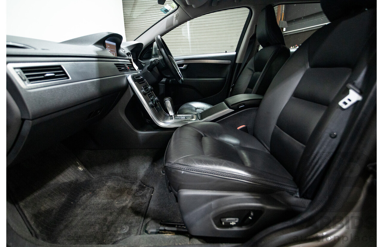 12/2011 Volvo XC70 D5 (AWD) BZ MY11 4d Wagon Oyster Grey Turbo Diesel 2.4L