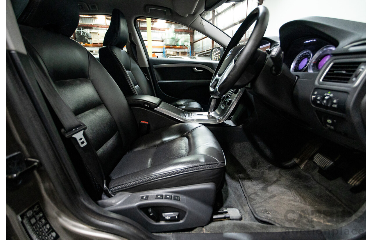 12/2011 Volvo XC70 D5 (AWD) BZ MY11 4d Wagon Oyster Grey Turbo Diesel 2.4L