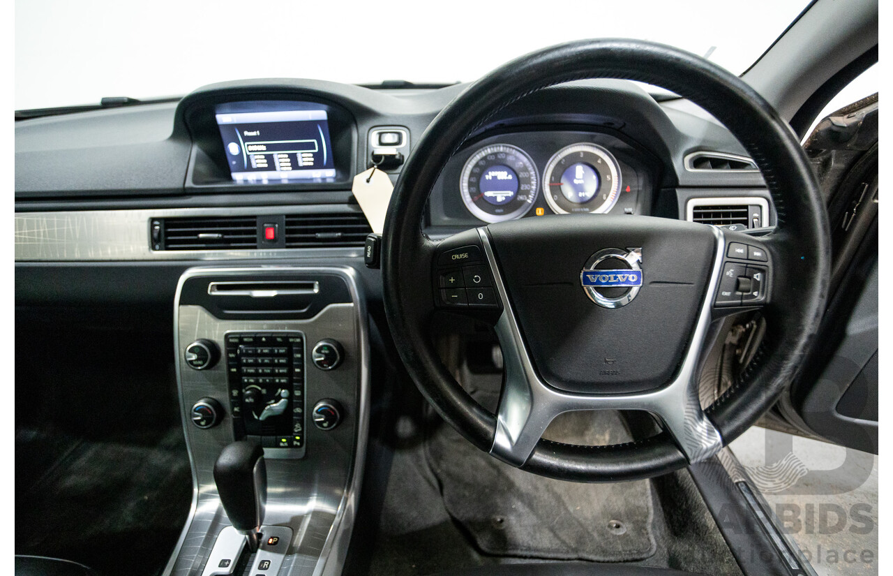 12/2011 Volvo XC70 D5 (AWD) BZ MY11 4d Wagon Oyster Grey Turbo Diesel 2.4L