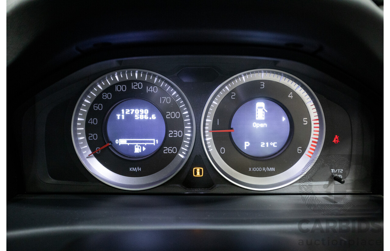 12/2011 Volvo XC70 D5 (AWD) BZ MY11 4d Wagon Oyster Grey Turbo Diesel 2.4L