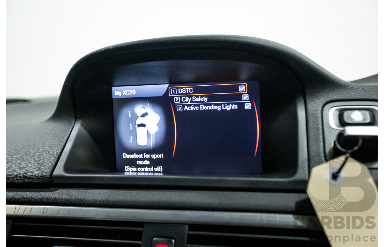 12/2011 Volvo XC70 D5 (AWD) BZ MY11 4d Wagon Oyster Grey Turbo Diesel 2.4L