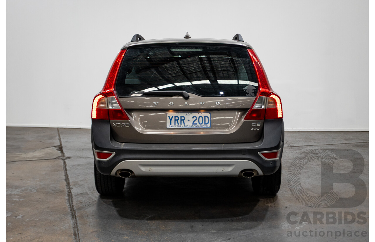 12/2011 Volvo XC70 D5 (AWD) BZ MY11 4d Wagon Oyster Grey Turbo Diesel 2.4L