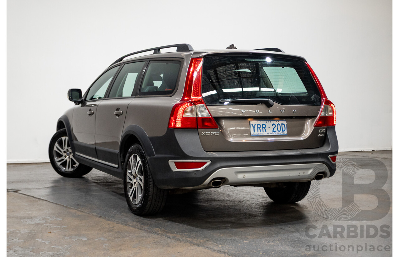 12/2011 Volvo XC70 D5 (AWD) BZ MY11 4d Wagon Oyster Grey Turbo Diesel 2.4L