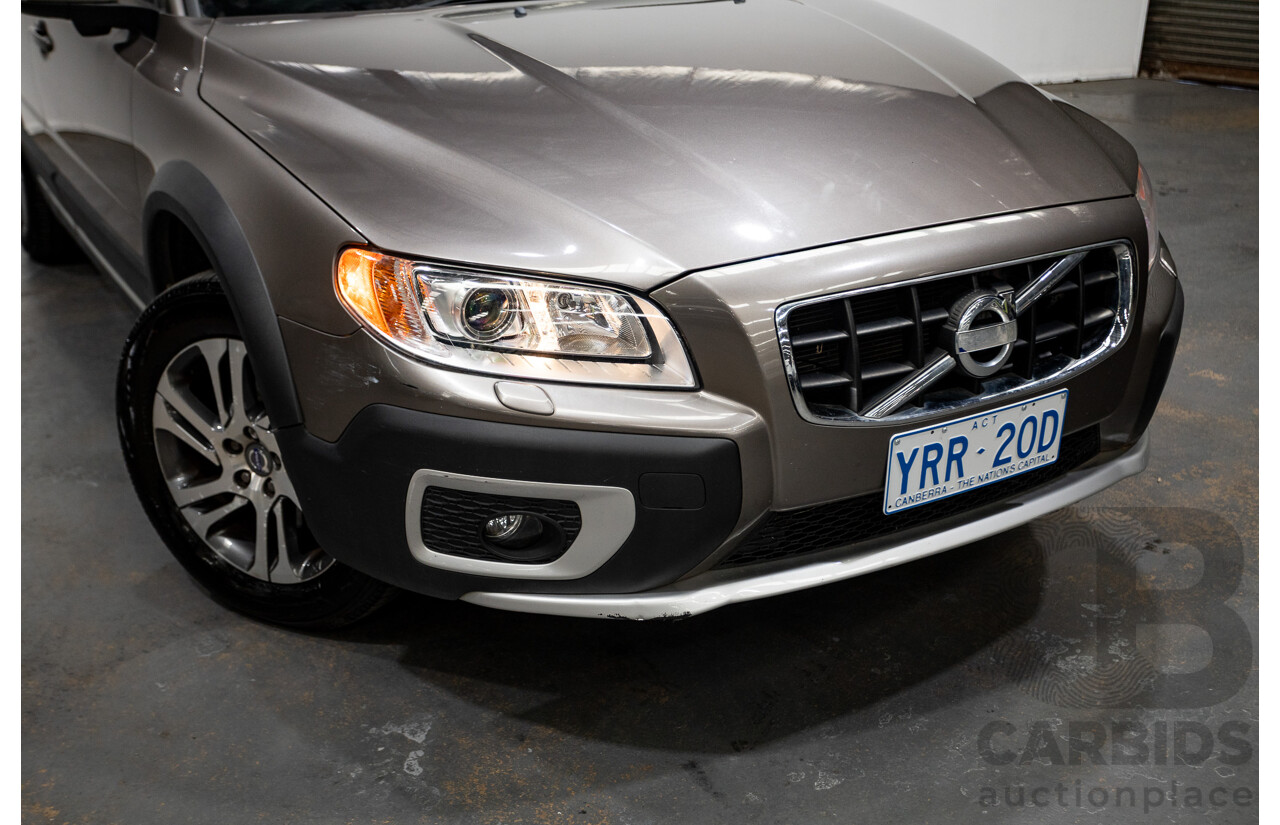 12/2011 Volvo XC70 D5 (AWD) BZ MY11 4d Wagon Oyster Grey Turbo Diesel 2.4L