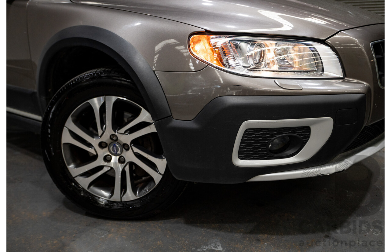 12/2011 Volvo XC70 D5 (AWD) BZ MY11 4d Wagon Oyster Grey Turbo Diesel 2.4L