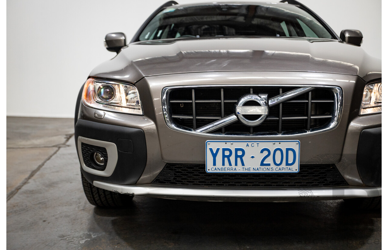 12/2011 Volvo XC70 D5 (AWD) BZ MY11 4d Wagon Oyster Grey Turbo Diesel 2.4L