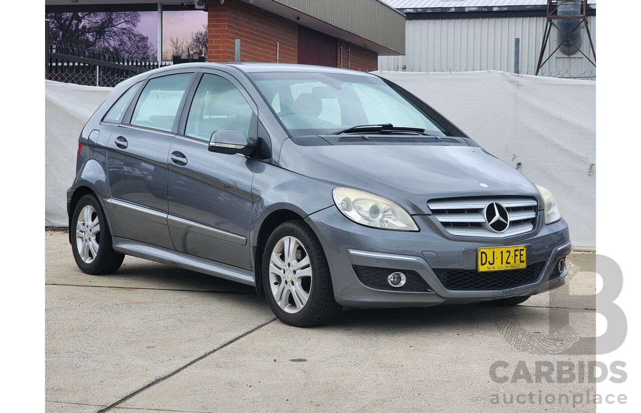 8/2008 Mercedes-Benz B200  245 07 UPGRADE 5d Hatchback Grey 2.0L