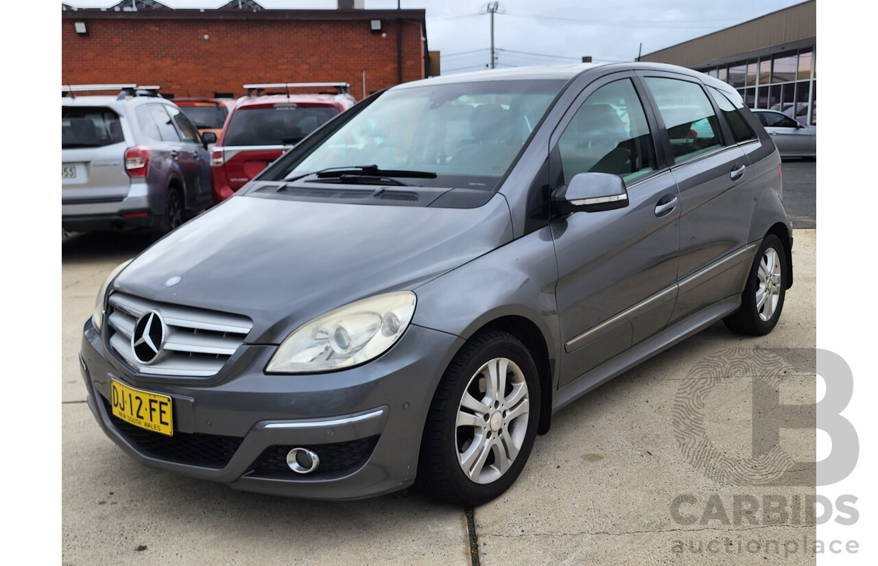 8/2008 Mercedes-Benz B200  245 07 UPGRADE 5d Hatchback Grey 2.0L