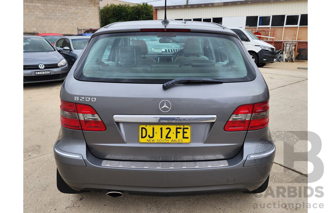 8/2008 Mercedes-Benz B200  245 07 UPGRADE 5d Hatchback Grey 2.0L