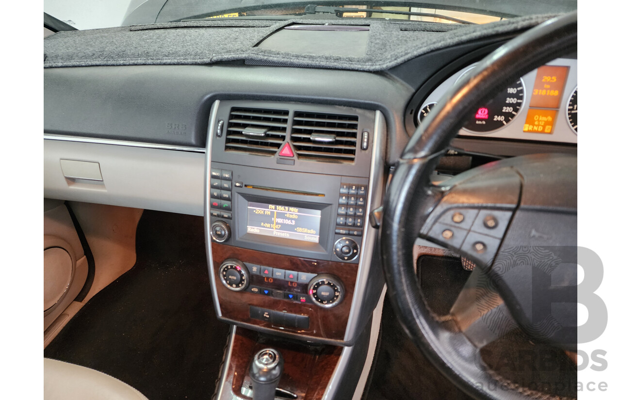 8/2008 Mercedes-Benz B200  245 07 UPGRADE 5d Hatchback Grey 2.0L