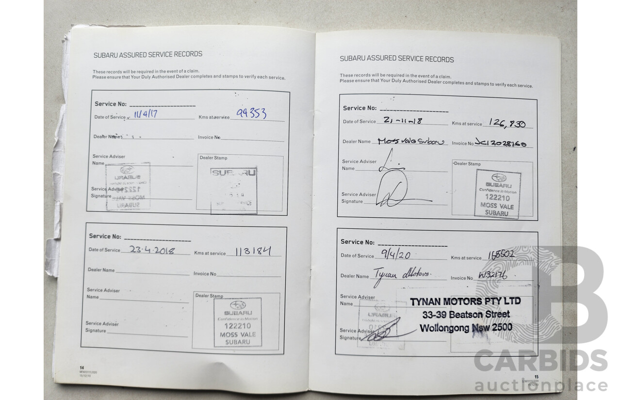 8/2009 Subaru Outback 3.6R Premium MY10 4d Wagon Black 3.6L