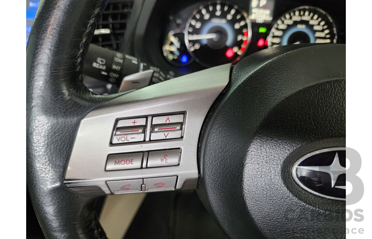 8/2009 Subaru Outback 3.6R Premium MY10 4d Wagon Black 3.6L