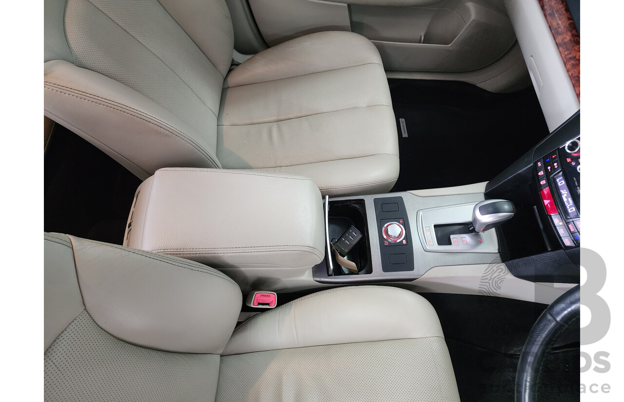 8/2009 Subaru Outback 3.6R Premium MY10 4d Wagon Black 3.6L