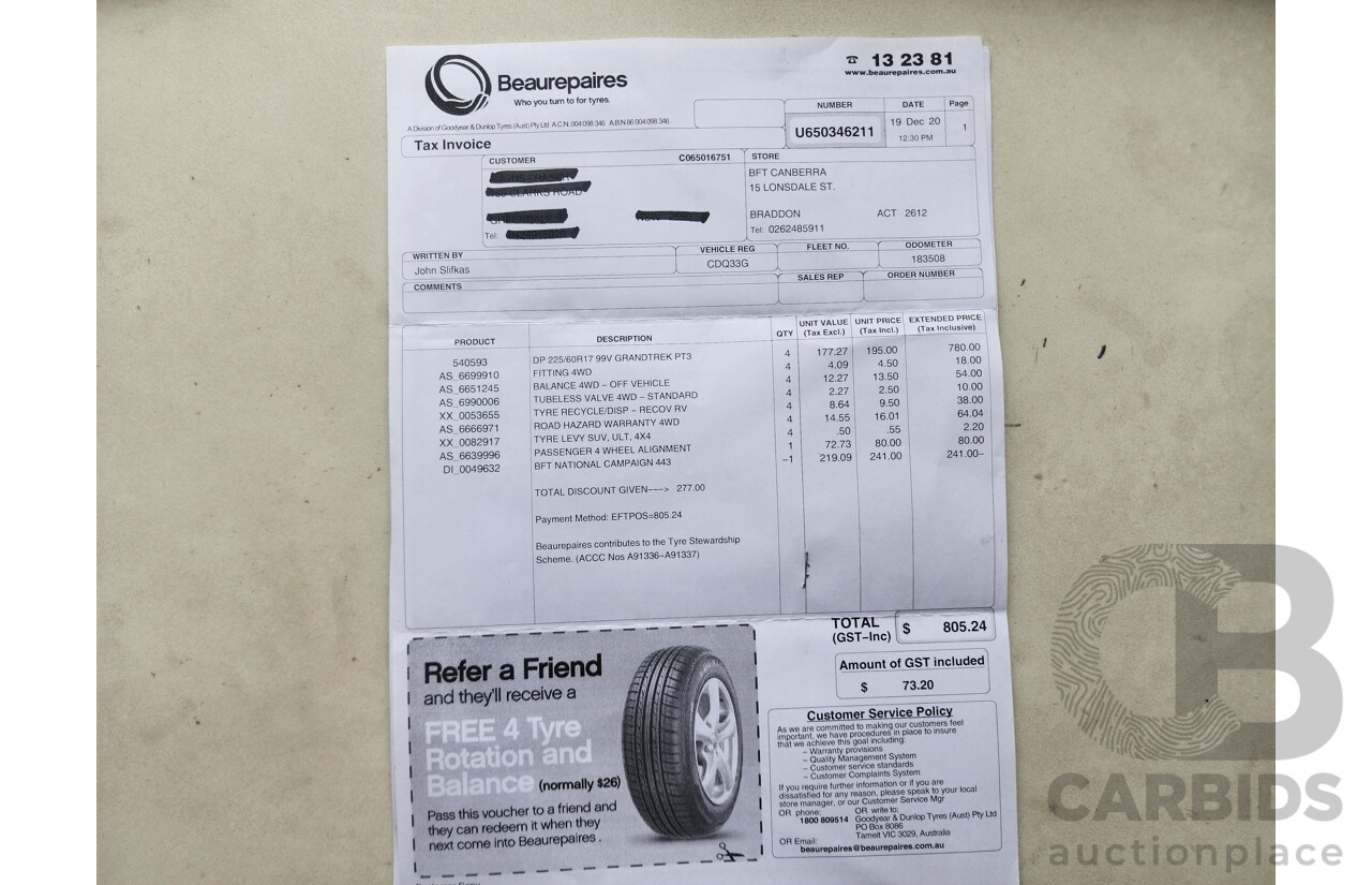 8/2009 Subaru Outback 3.6R Premium MY10 4d Wagon Black 3.6L