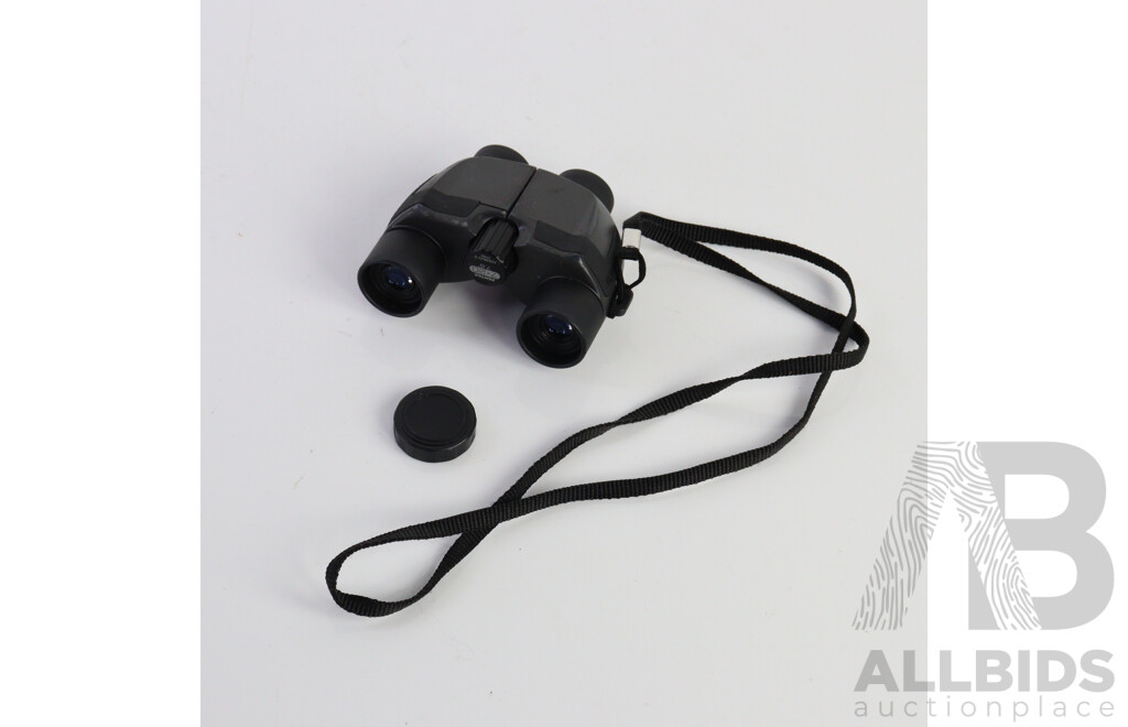 Pair of Jupiter Binoculars by Pentax and Jenoptem Binoculars by Carl Zeiss