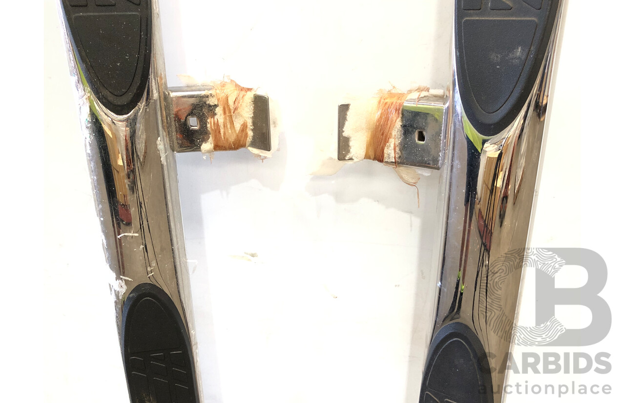 2017 VW Amarok Genuine Dual Cab Chrome Side Steps Left and Right Set of 2