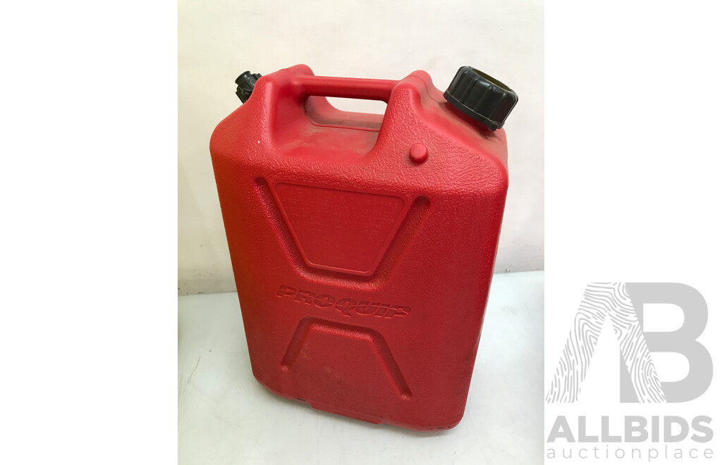 Assorted Diesel/Petrol Cans - Lot of 3