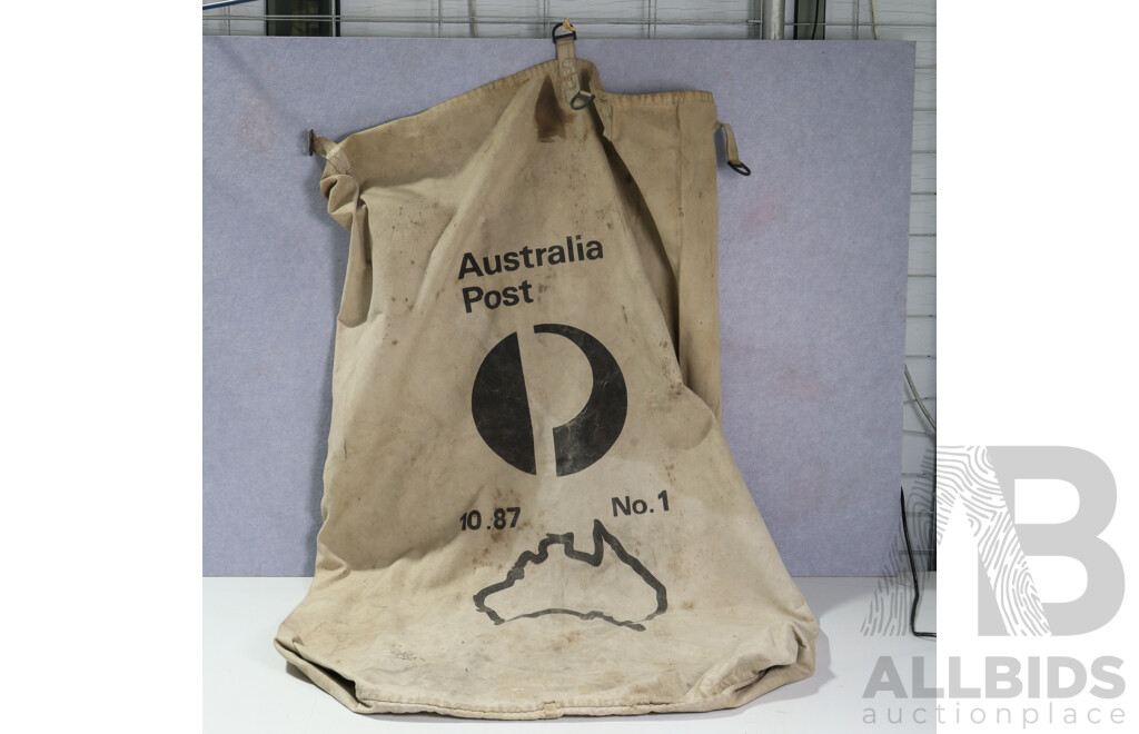 Vintage Australia Post Canvas Sack