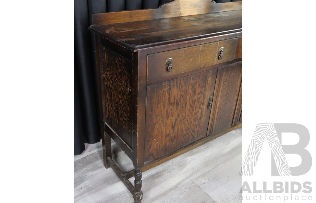 Art Deco Elevated Sideboard